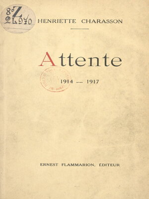 cover image of Attente